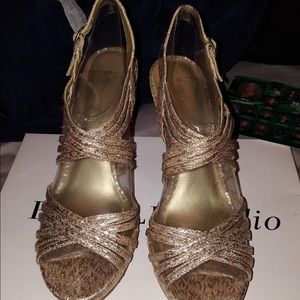 Sparkly heels worn once